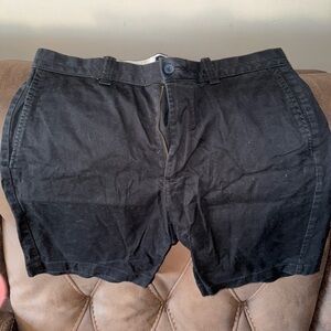 Men's Black j crew shorts (2) size 34